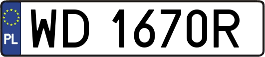 WD1670R