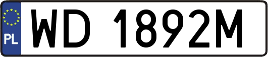 WD1892M