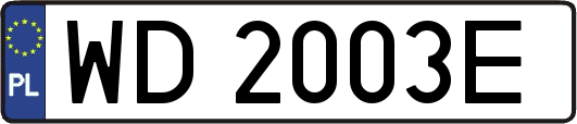 WD2003E
