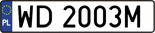WD2003M