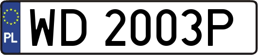 WD2003P