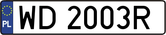 WD2003R
