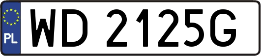 WD2125G