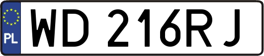 WD216RJ