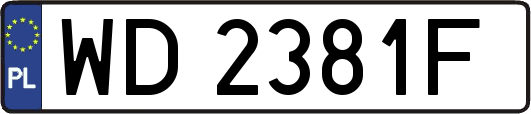 WD2381F