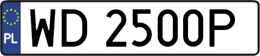 WD2500P