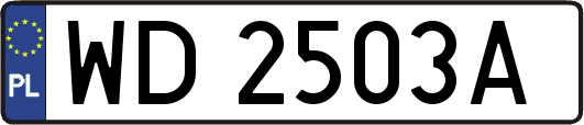 WD2503A