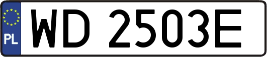 WD2503E