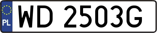 WD2503G