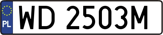 WD2503M