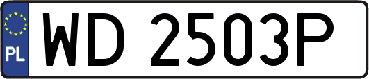 WD2503P