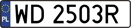 WD2503R