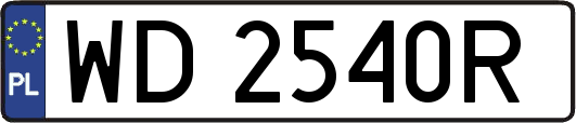 WD2540R