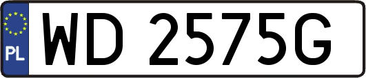 WD2575G