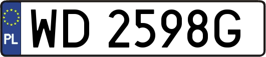 WD2598G