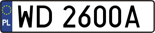 WD2600A