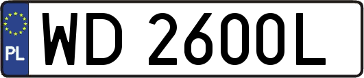 WD2600L