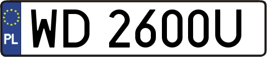 WD2600U