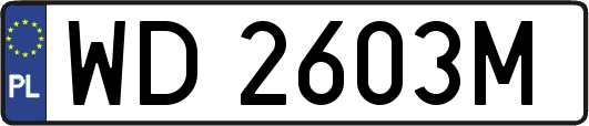 WD2603M
