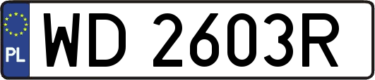 WD2603R