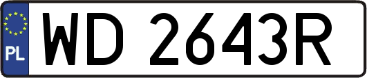 WD2643R