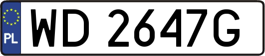 WD2647G
