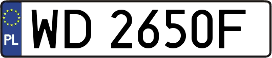 WD2650F
