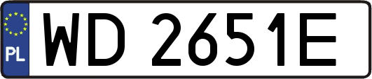 WD2651E