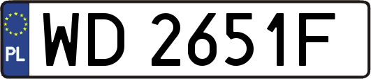 WD2651F