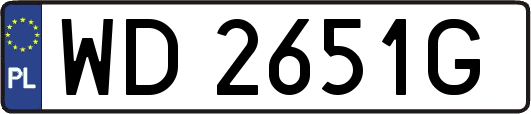 WD2651G