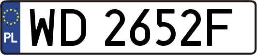 WD2652F