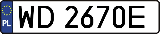 WD2670E