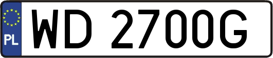 WD2700G