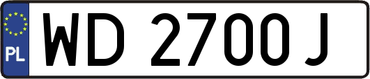 WD2700J