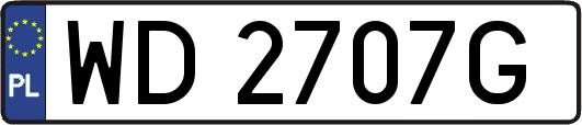 WD2707G