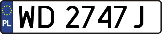WD2747J