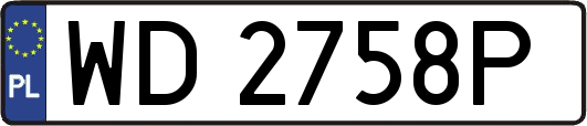 WD2758P