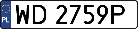 WD2759P