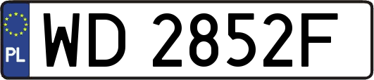 WD2852F
