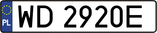 WD2920E