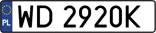 WD2920K