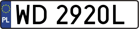 WD2920L