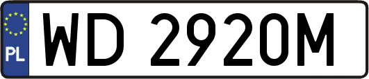 WD2920M