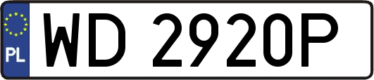 WD2920P
