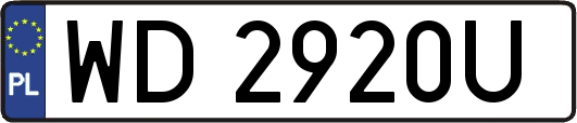 WD2920U