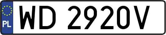 WD2920V