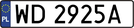 WD2925A