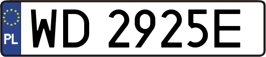 WD2925E