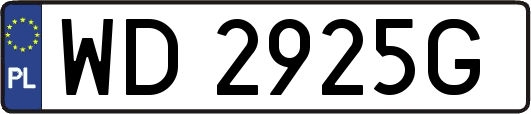 WD2925G