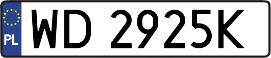 WD2925K
